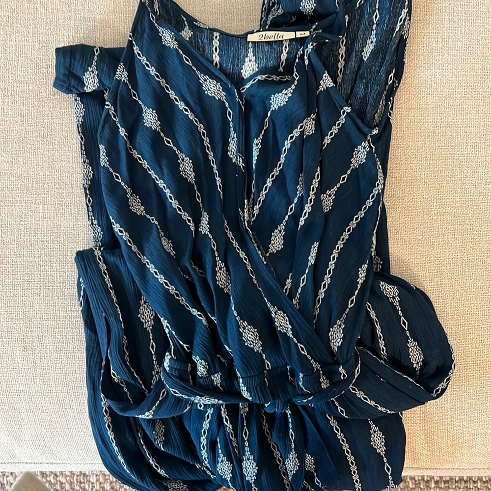 Navy jumpsuit